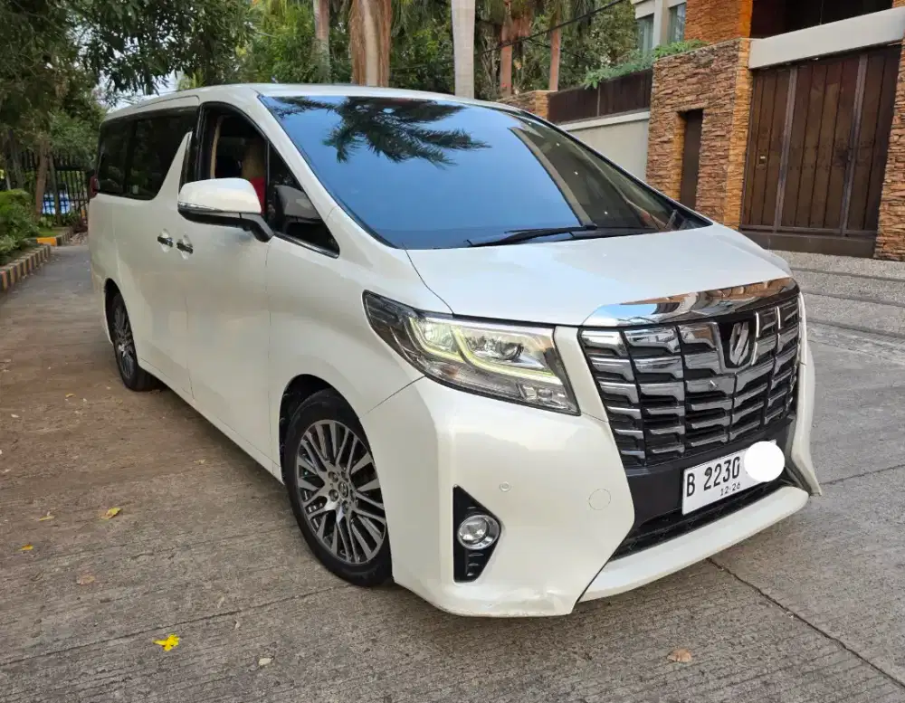 Toyota Alphard 2.5G Putih ATPM