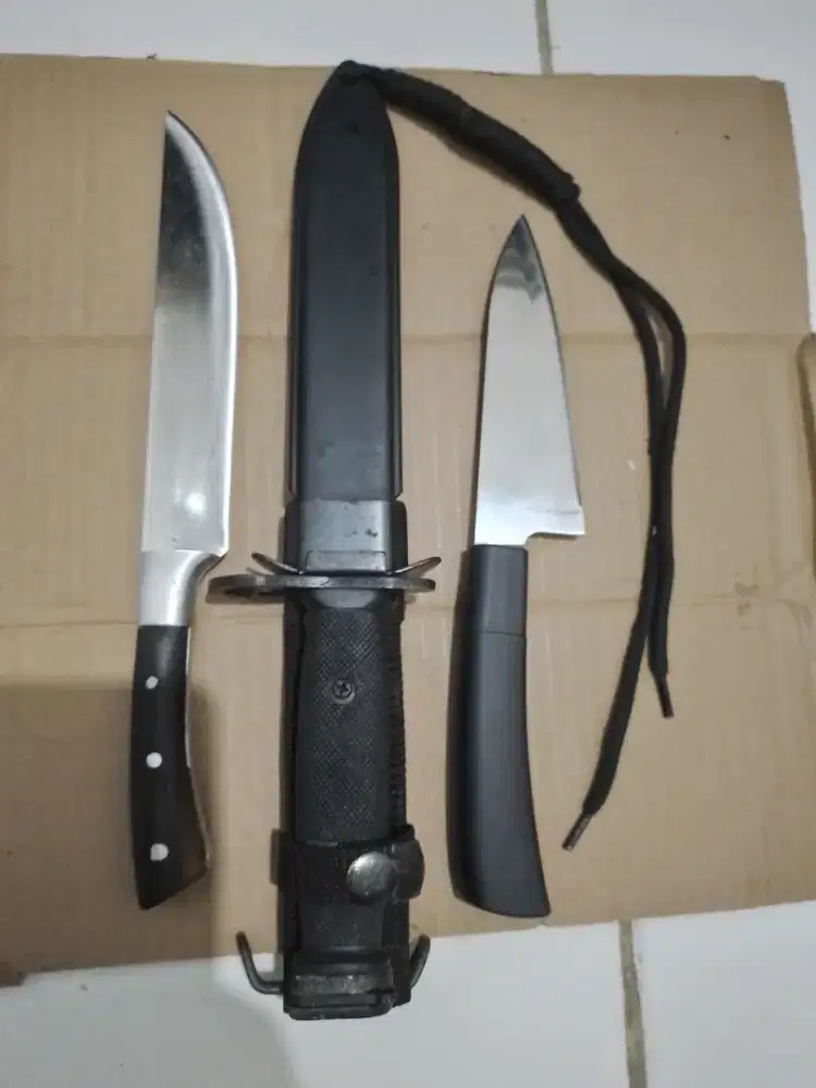 Pisau dapur. Set