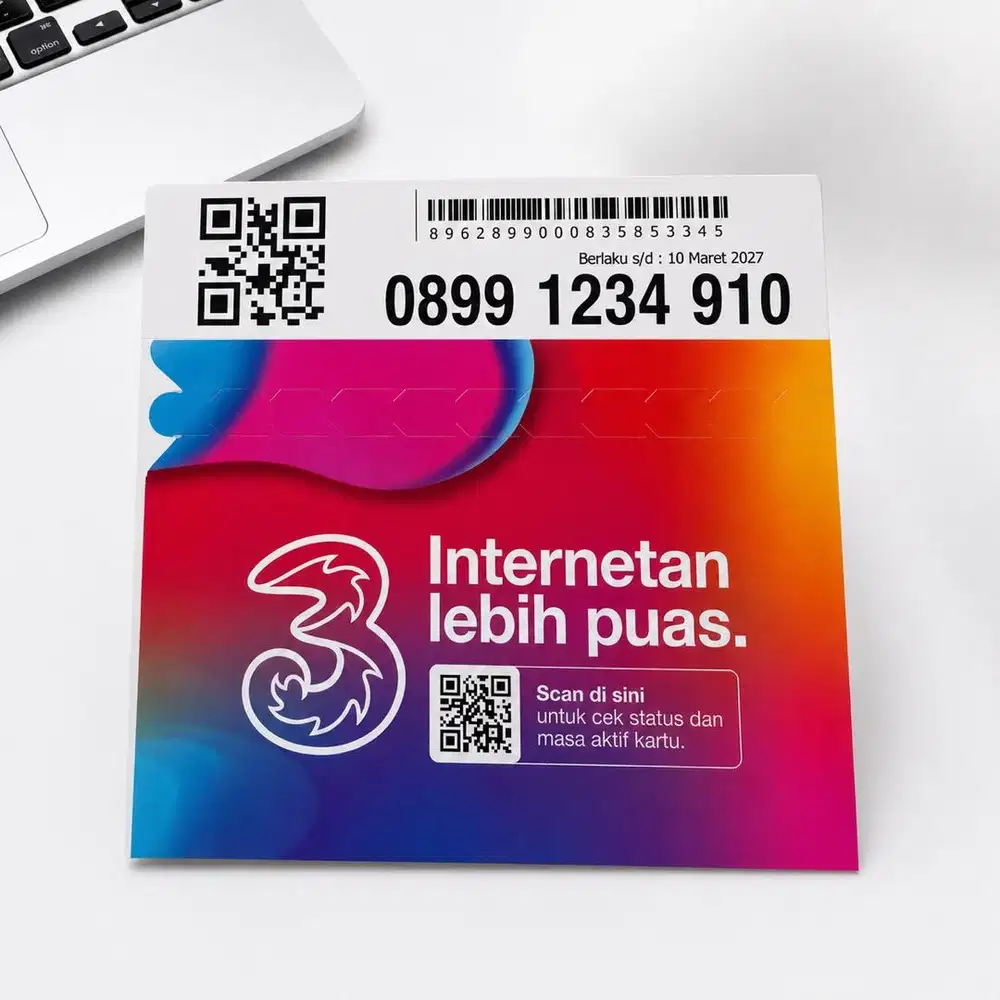 Nocan Nomor Cantik Tri Indosat 11 Digit Urut Naik