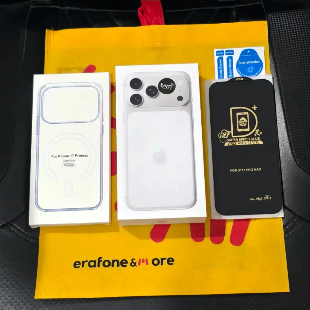 Iphone 17 Pro max 256gb Silver ibox New Segel Resmi