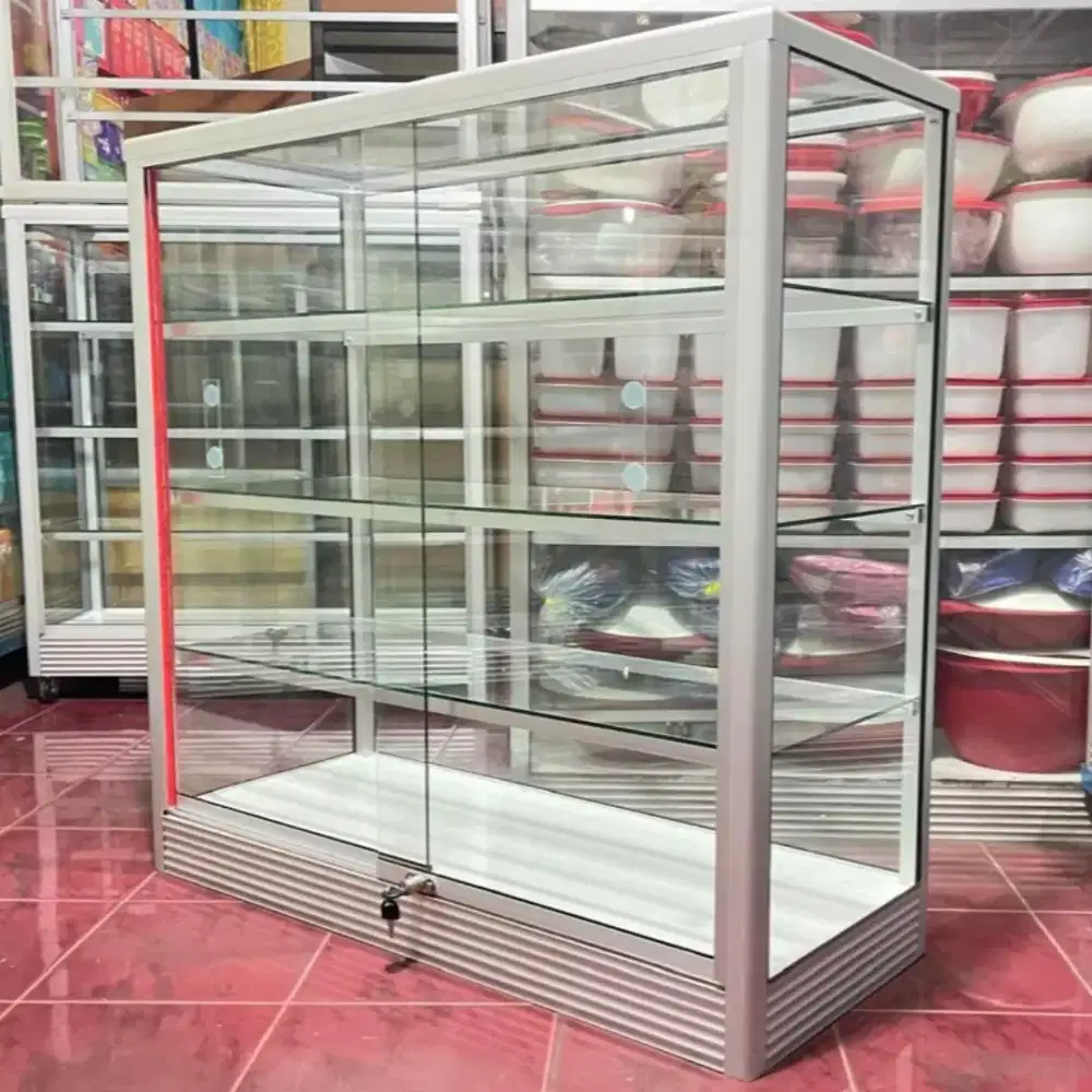 Etalase Baru ukuran 1 meter Harga Terjangkau