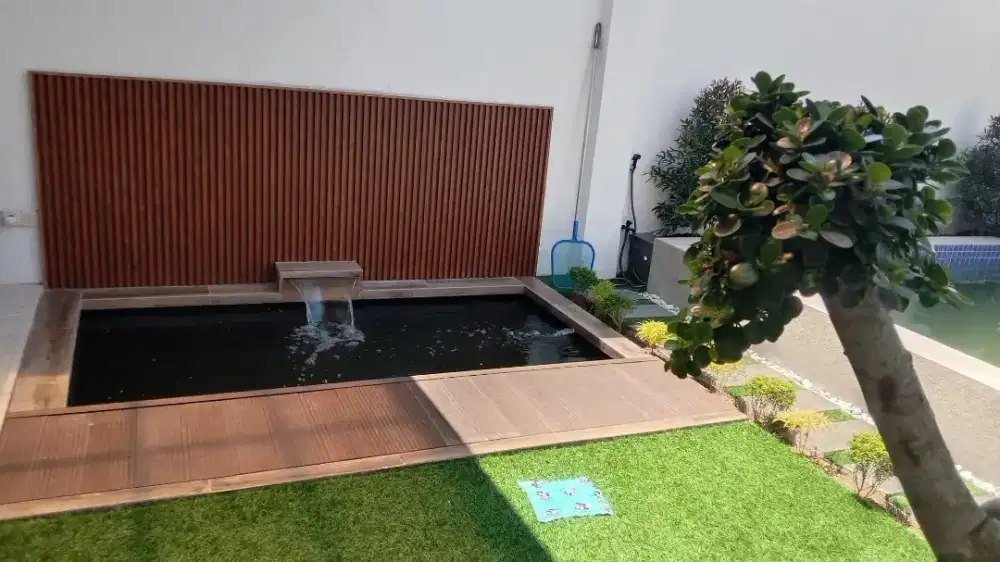 Kolam Ikan Koi Minimalis