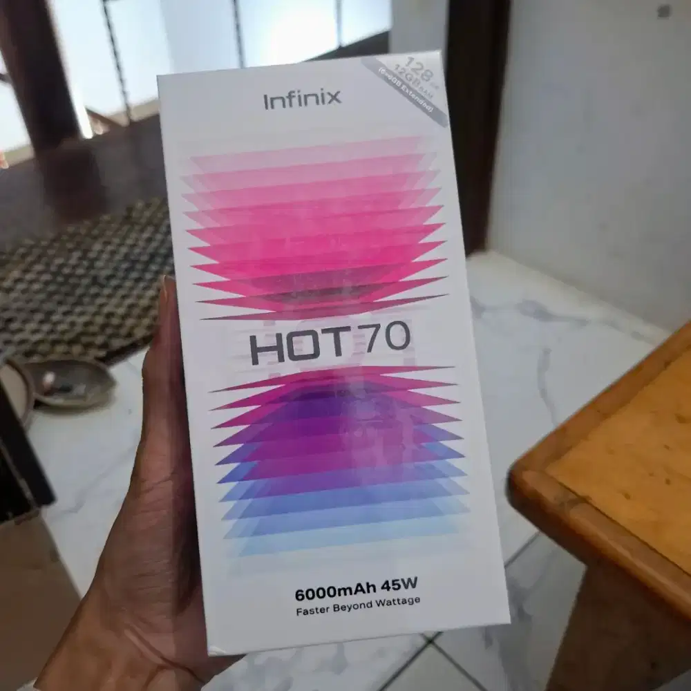 Infinix Hot 70 6/128GB - Baru Segel