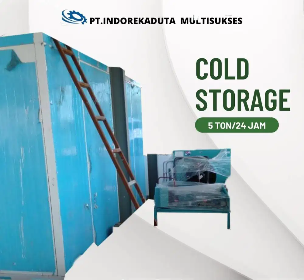 MESIN COLD STORAGE KAP 5 TON/ 24 JAM