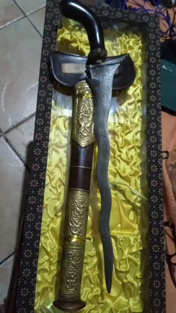 keris Bugis Melayu original sepuh