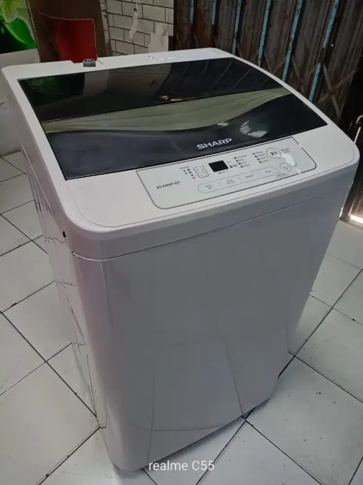 Mesin cuci sharp 8 kg normal