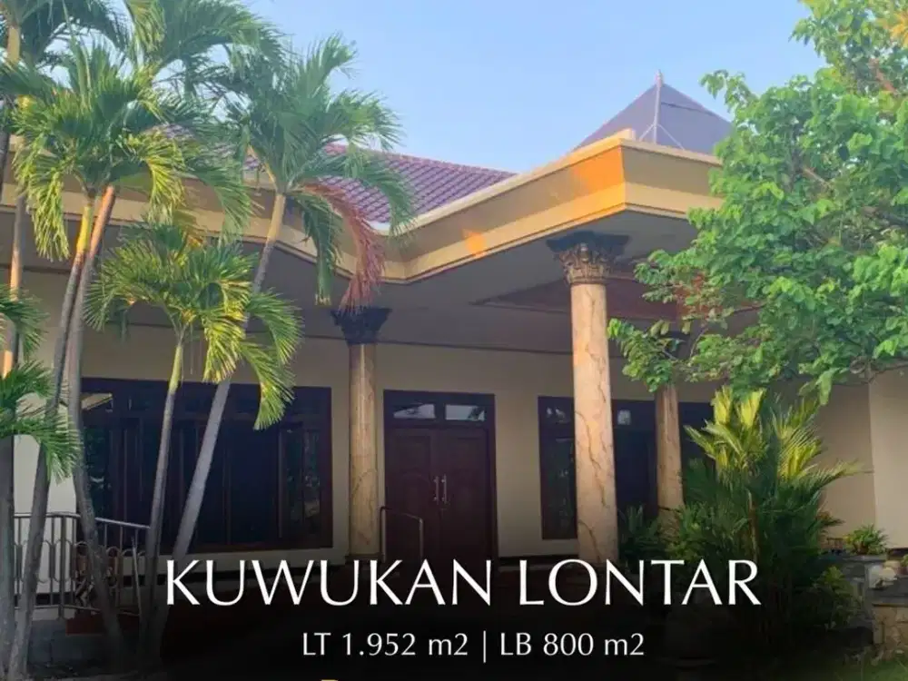 Jual Rumah di Kuwukan Lontar Surabaya Barat Belakang Graha Natura