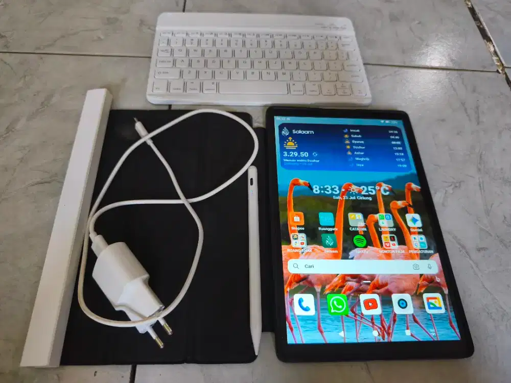 Dijual Tablet Android Itel Vista 11 seperti baru