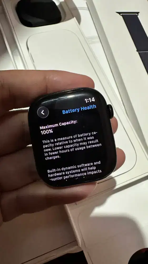 APPLE WATCH 10 SERIES 46MM JETBLACK HITAM RESMI