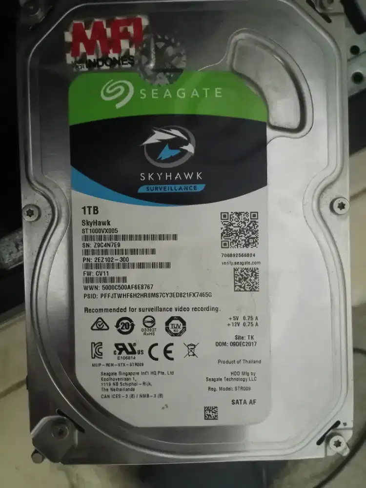 HDD Seagate Skyhawk 1Tb