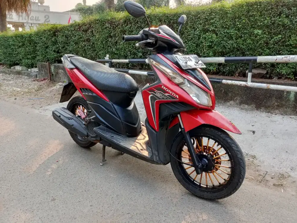 Honda Vario tekno110 tahun 2011 surat bpkb aja stnk hilang