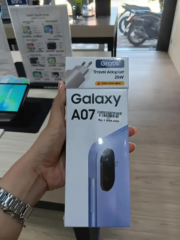 Ready samsung A07 4/64 garansi resmi 1tahun atlantis dahsyar