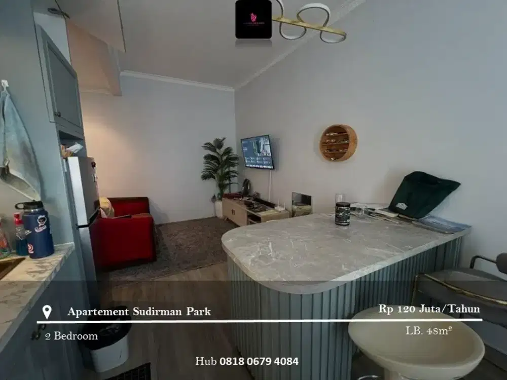 Disewakan Apartement Sudirman Park FF 2BR High Floor