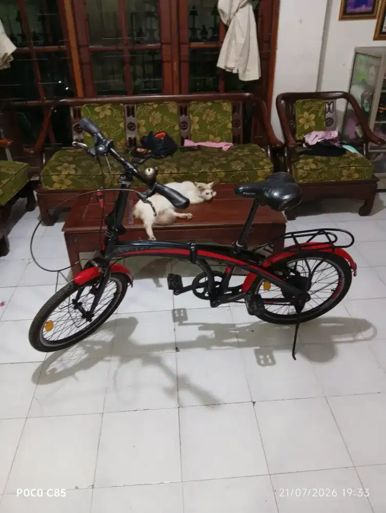 Sepeda lipat exotic ukuran 20