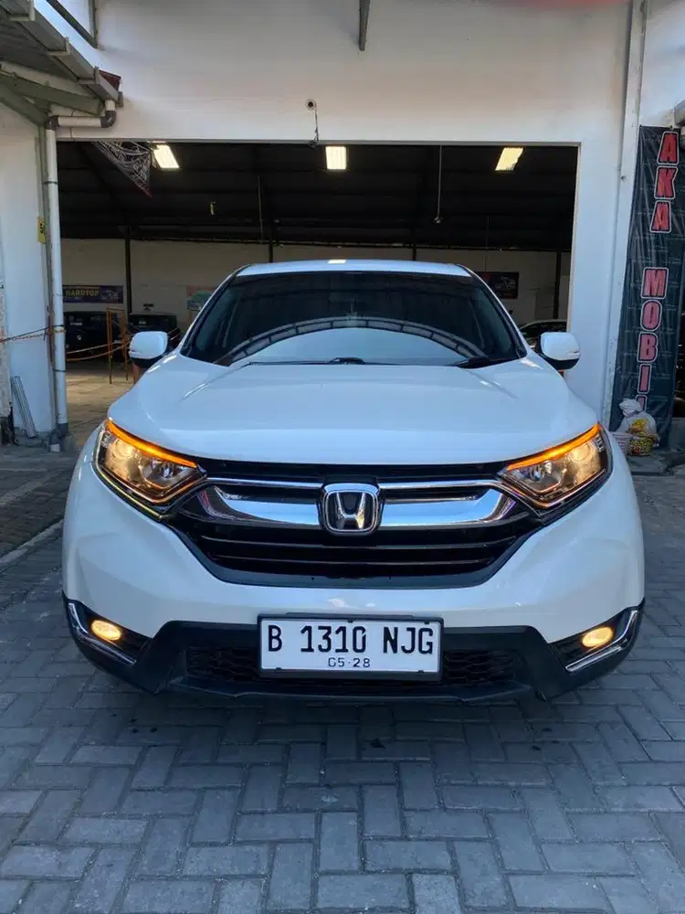 Honda CRV Turbo 2017 Putih Tgn1 KM90rb Bebas Laka Banjir Istimewa