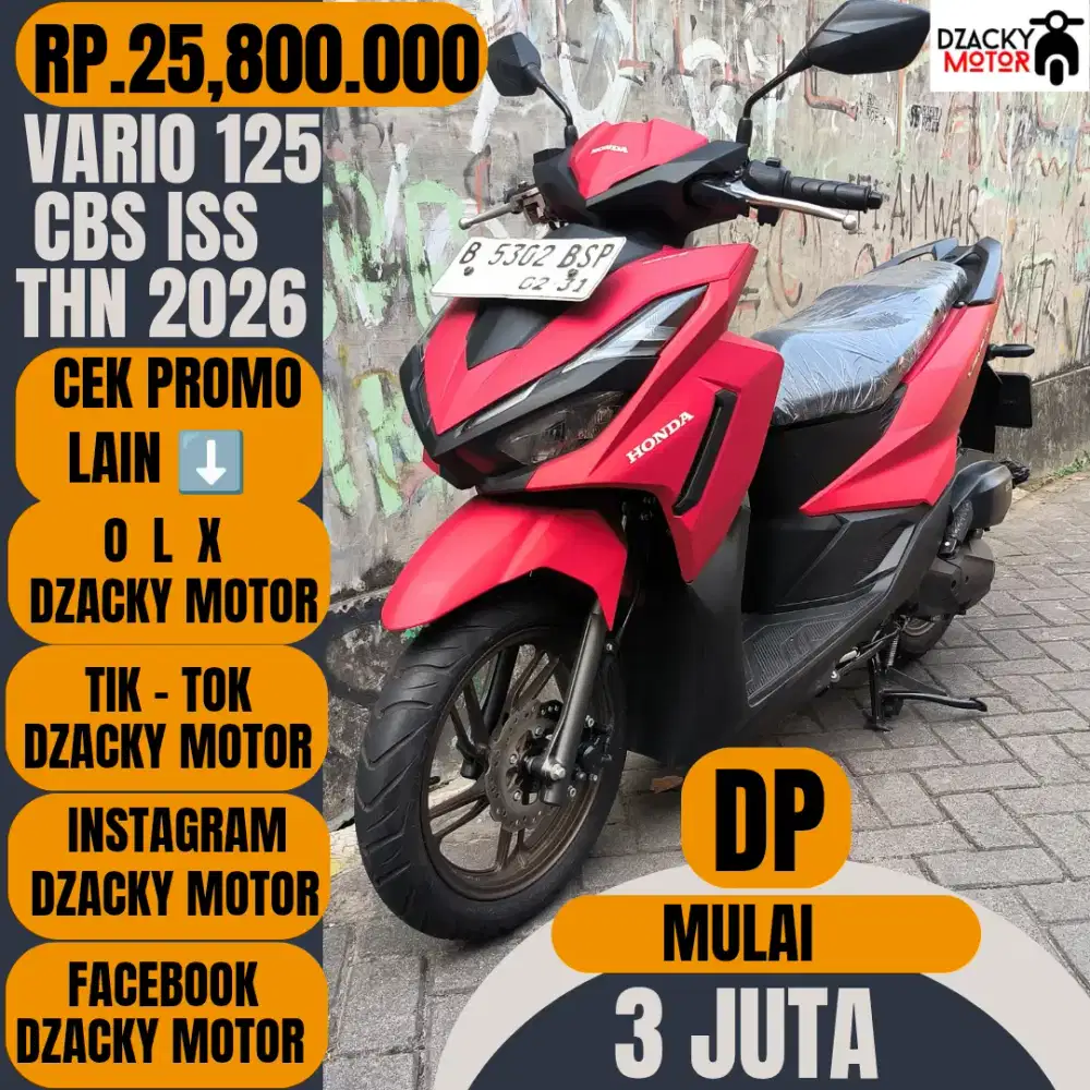 VARIO 125 CBS ISS 2026 SECOND LIKE NEW