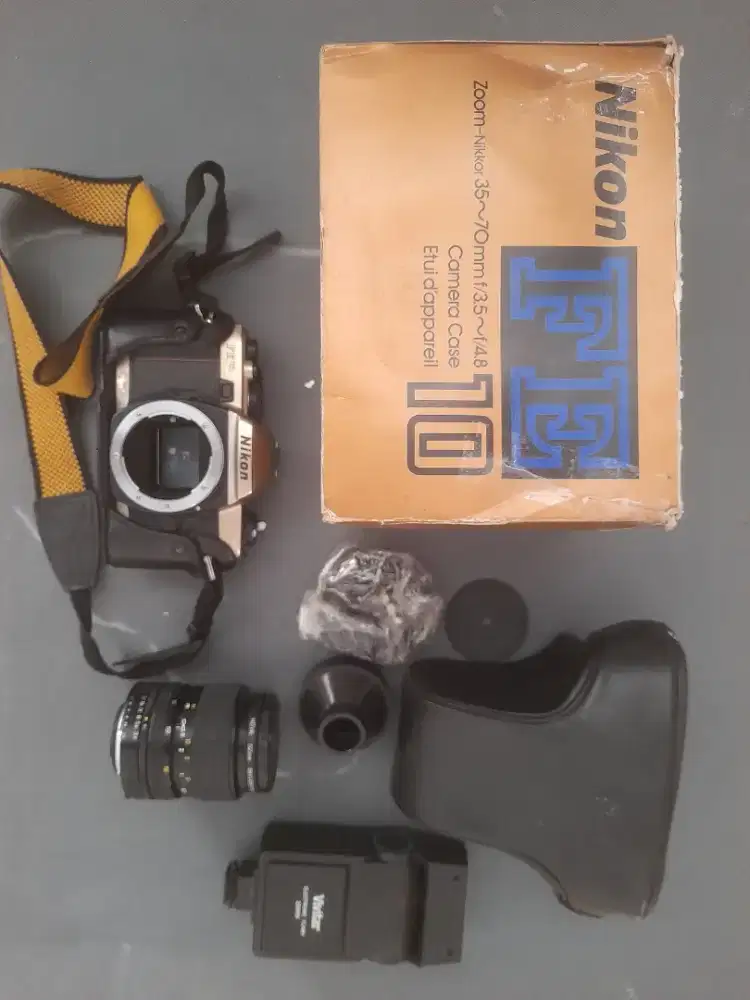 KAMERA NIKON FE10 FULL SET APA ADANYA