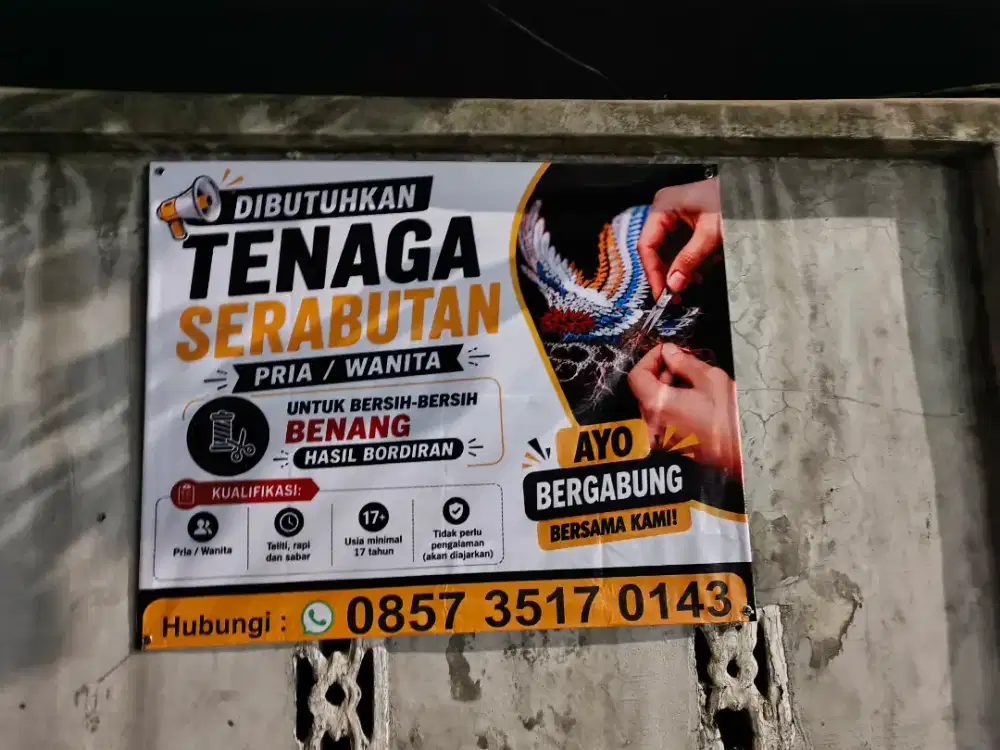 Lowongan Kerja serabutan