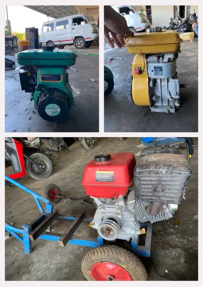 Bekas baik. Mesin penggerak ad 3 unit