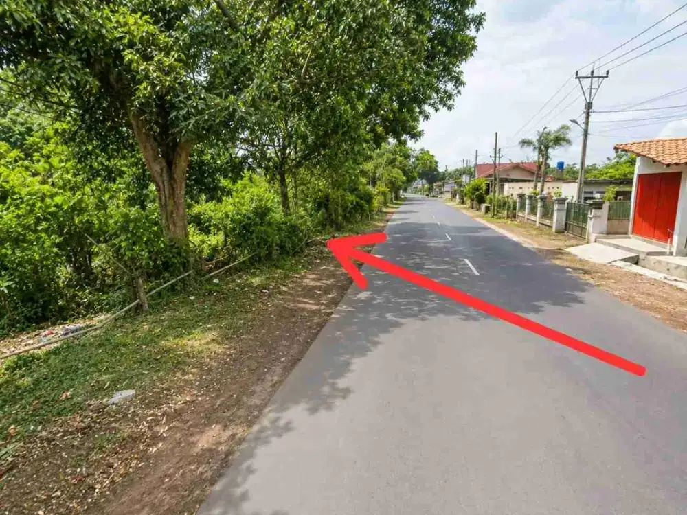 Tanah 1000 m2 Jl. Raya Subang - Pagaden
