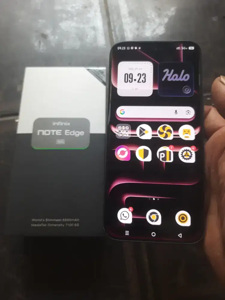 infinix Note edge 5G