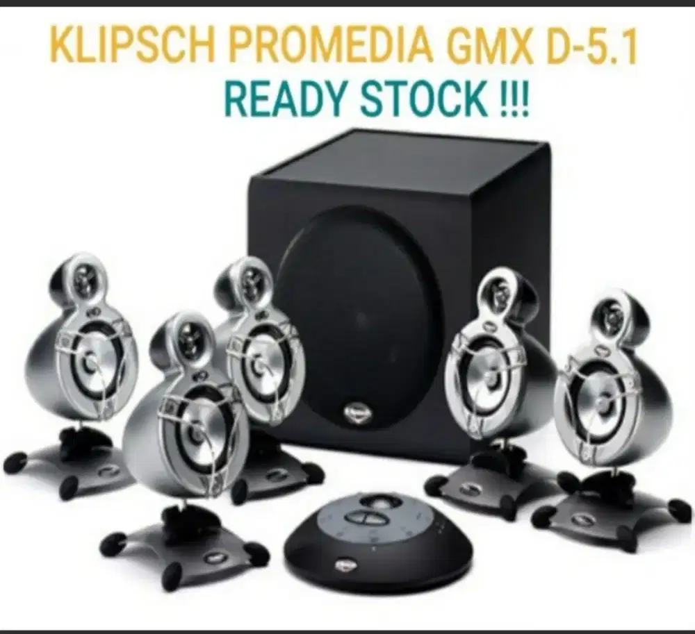 Klipsch ProMedia GMX D-5.1 Computer Speaker System