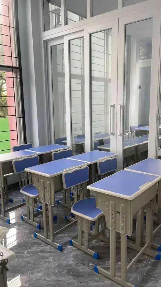 MEJA BELAJAR SISWA IMPORT NEW PROMO