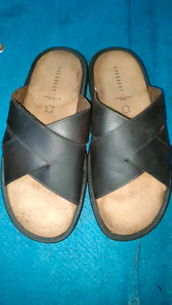 Sandal kulit pria Everbest second