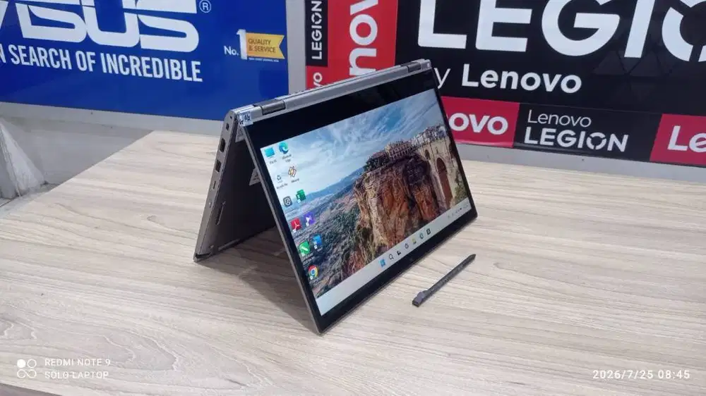 YOGA L13 CORE i5 GEN 10 FLIP TOUCH+PEN RAM 16GB SSD 256 MULUS SEGEL