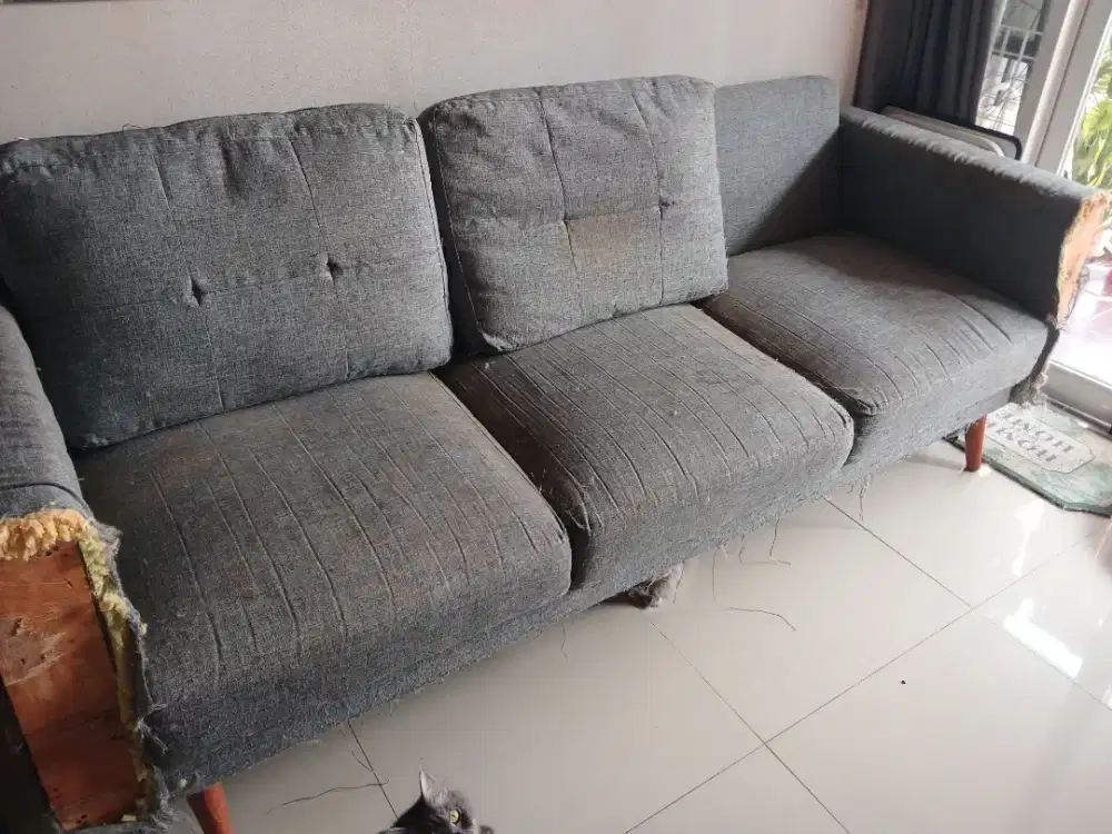 Sofa bekas 3 seat