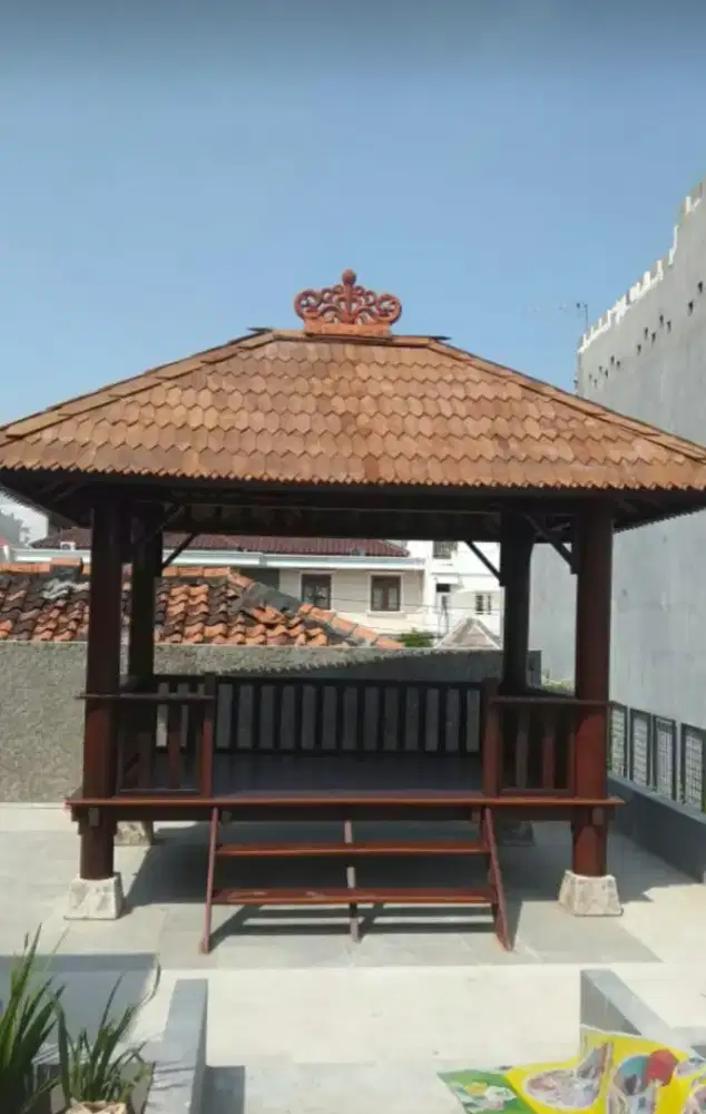 Jasa membuat saung gazebo terdekat