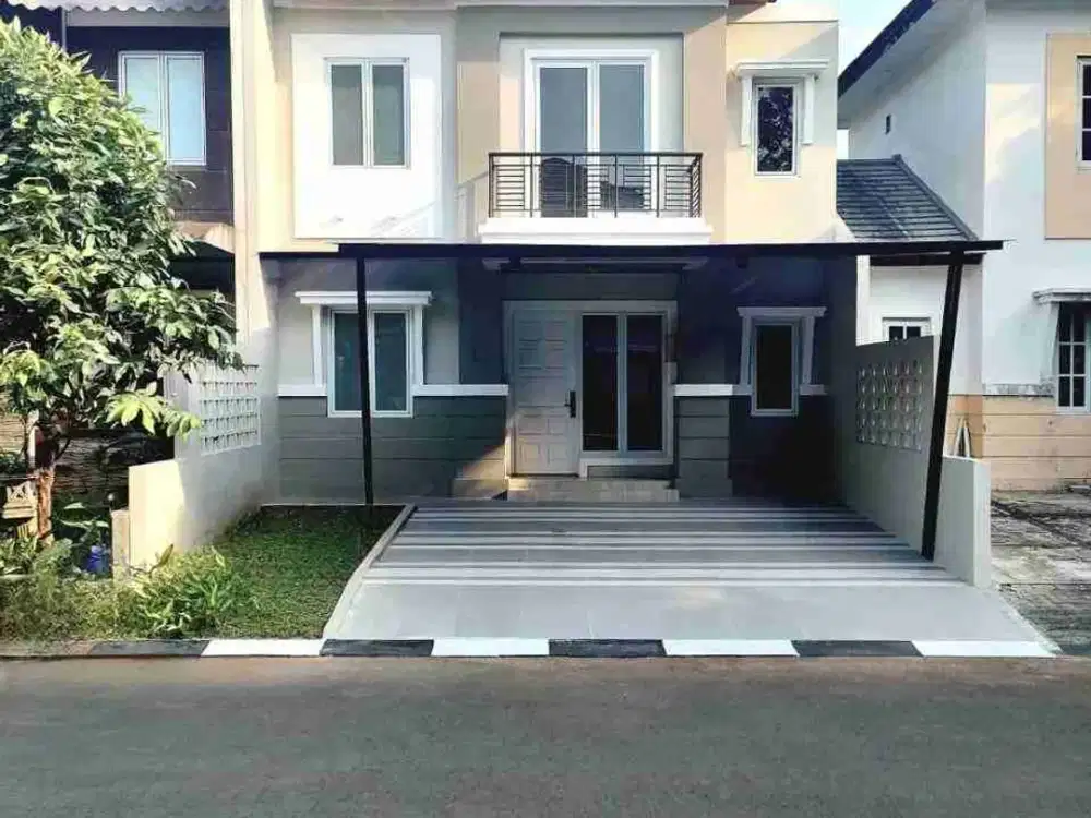 Rumah 2 lantai di kota wisata cibubur semi furnish