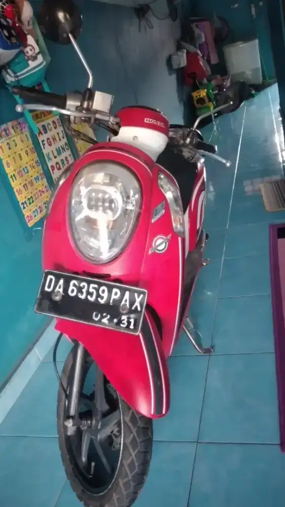 Scoopy 2016 SS lengkap pajak mati 3 thun pelat satu tahun