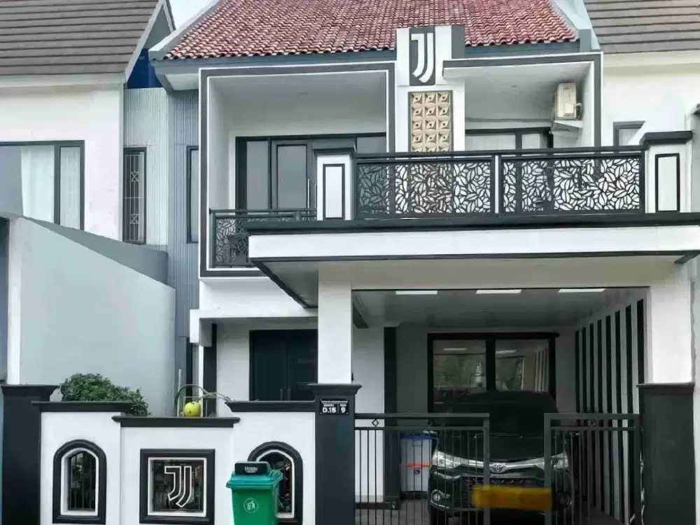 Rumah Hook Depan Cluster Vida Bekasi Semi furnished - Strategis