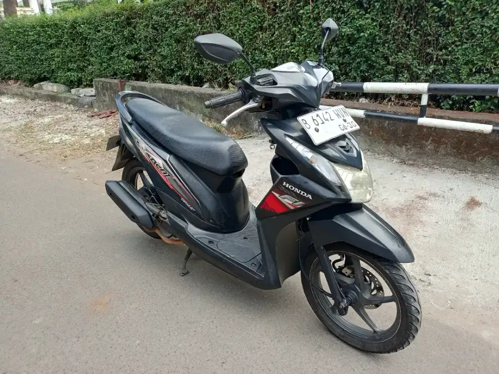 Honda beat fi tahun 2014 surat lengkap pajak hidup plat Tangsel