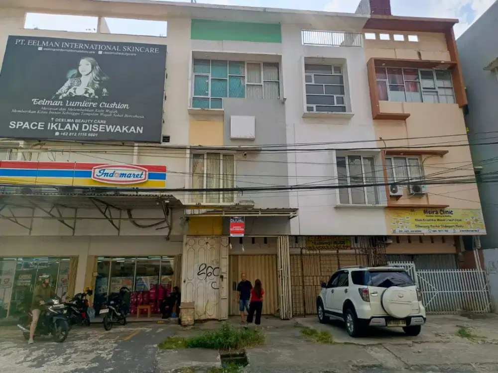 DIJUAL RUKO 3 LANTAI + ROOFTOP KM 9 SUKARAME PALEMBANG