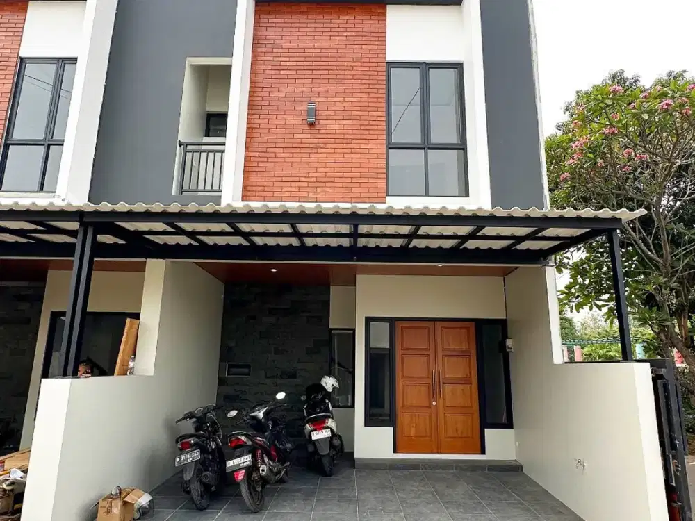 Rumah Cluster Bambu Apus Cipayung, Murah Mewah Baru di Jaktim Jakarta Timur Dijual (APS)