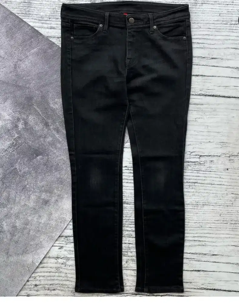 Long Pants Jeans Uniqlo Stretch