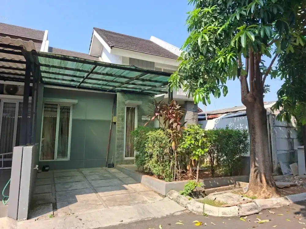Dijual Rumah Asri (LB/LT 57/121) di Lingkungan HIJAU dan Berkah