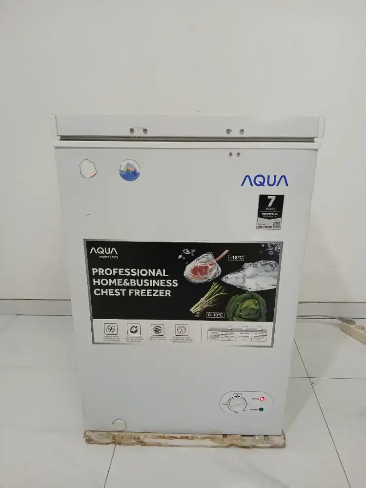Freezer Box Merk AQUA 100 Liter murah bandung