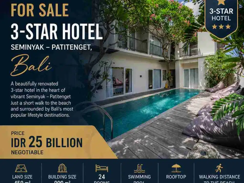 hotel bintang 3  petitenget seminyak