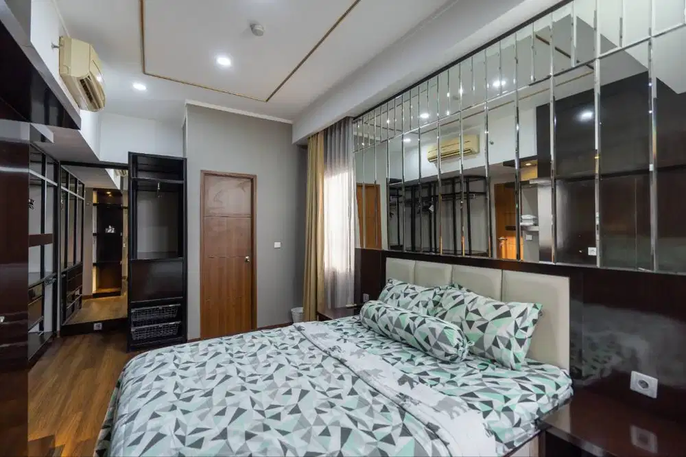 Apartemen Season City 3BR Renov Jadi 2BR - Full Furnished, Cozy Livin
