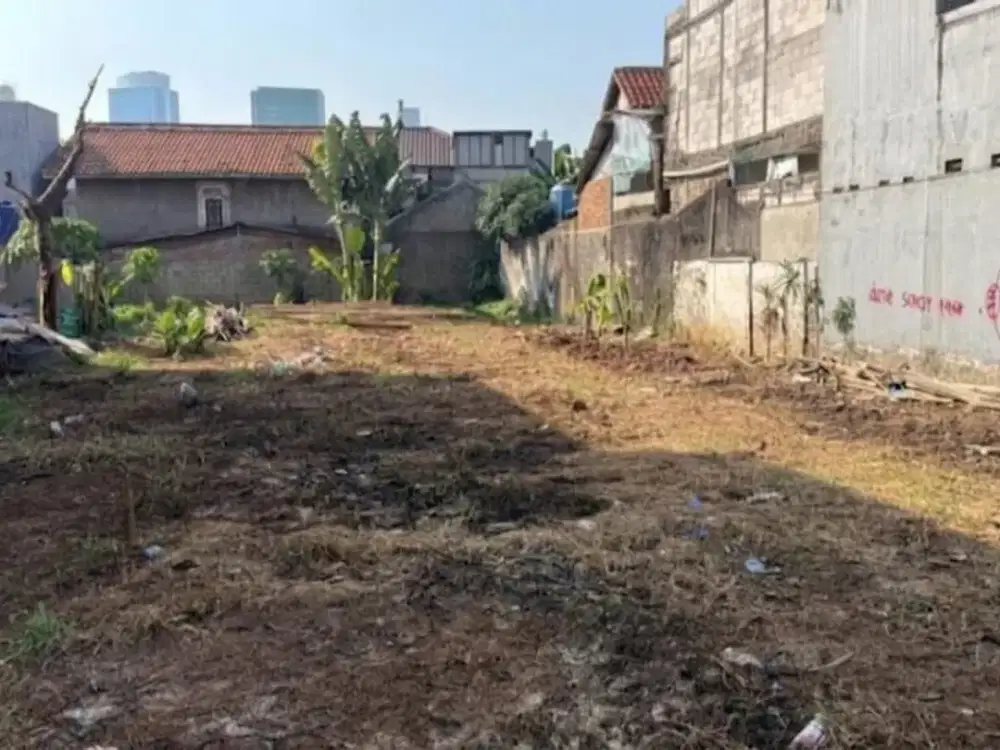 Dijual Sebidang Tanah Siap Bangun Lokasi Strategis Dekat Mall Kokas di Mampang Jaksel Va 18544