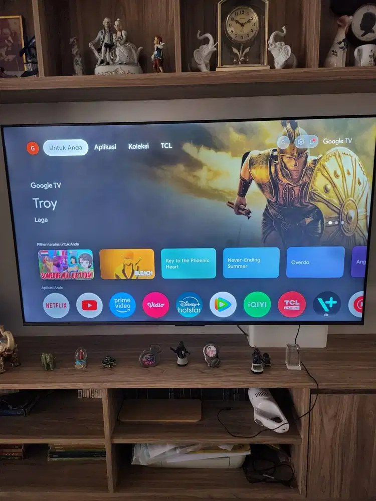 Dijual Google TV TCL 55 QLED 4K model 55c655