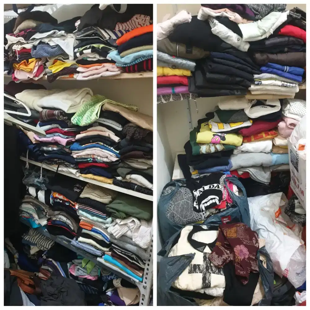 Jual borongan baju bekas bongkaran bal luar (chn,jpn,kor)