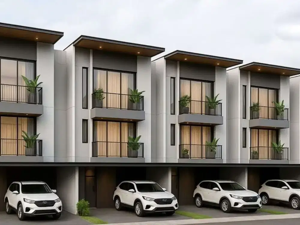 Rumah Pondok Kelapa Townhouse 2, Duren Sawit, Murah Baru Jaktim Jakarta Timur Dijual APS