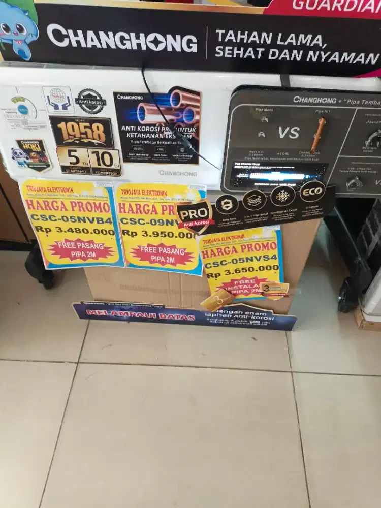 Kredit AC Changhong tanpa dp