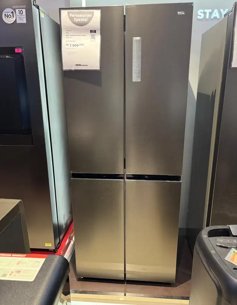 kulkas TCL 4 pintu P500CD