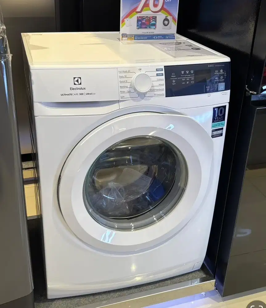 mesin cuci front load electrolux 8KG