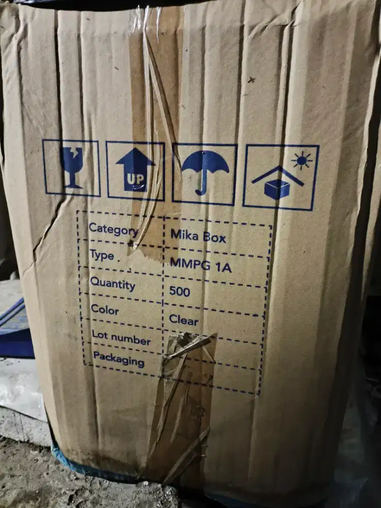 Plastik Mika size 1A merk GEMILANG +-450pcs (BORONG)